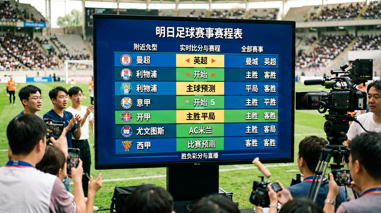 明日足球赛事赛程表